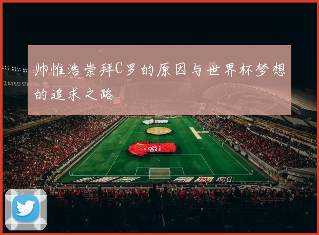 帅惟浩崇拜C罗的原因与世界杯梦想的追求之路